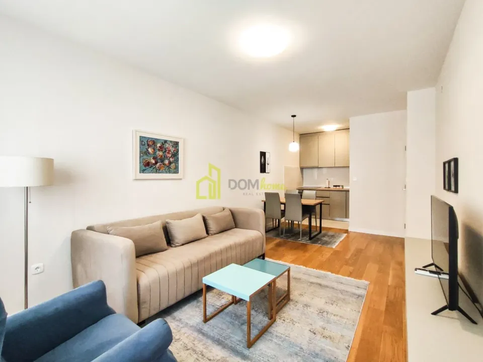 Rent, one bedroom apartment, 48m², Central Point, Podgorica