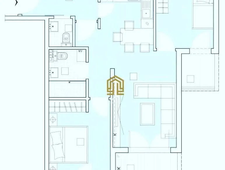 Prodaja, dvosoban stan, 62m², Dobrota, Kotor