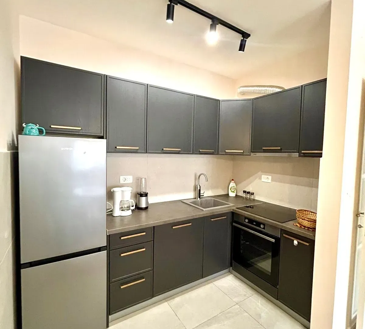 Rent, one bedroom apartment, 49m², Central Point, Podgorica