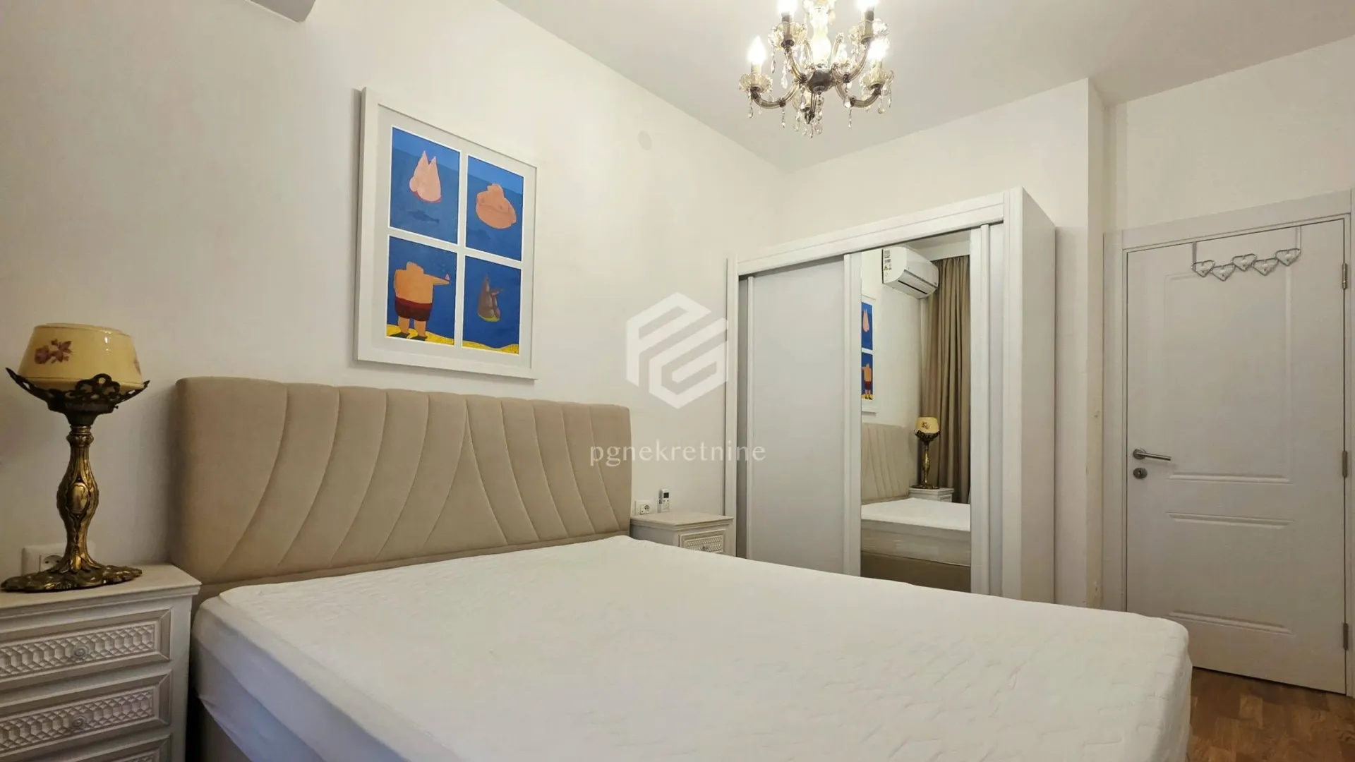 Rent, one bedroom apartment, 46m², Zabjelo, Podgorica