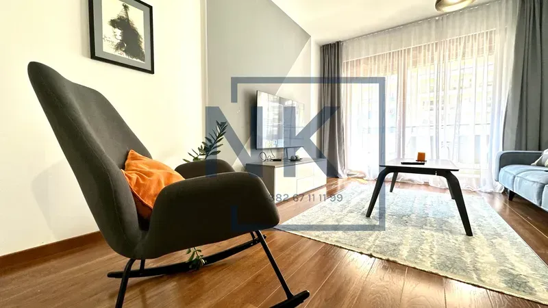 Izdavanje, jednosoban stan, 52m², Master Kvart, Podgorica