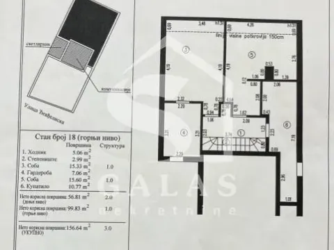 Prodaja, četvorosoban stan, 157m², Đeram Pijaca, Beograd - image 2