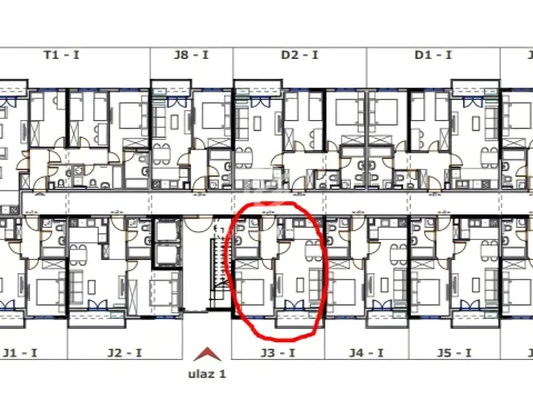 Prodaja, jednosoban stan, 41m², Stari Aerodrom, Podgorica - image 3