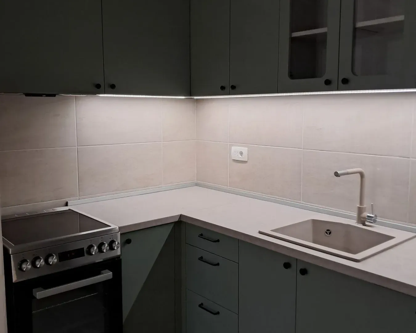 Rent, one bedroom apartment, 45m², Pobrežje, Podgorica