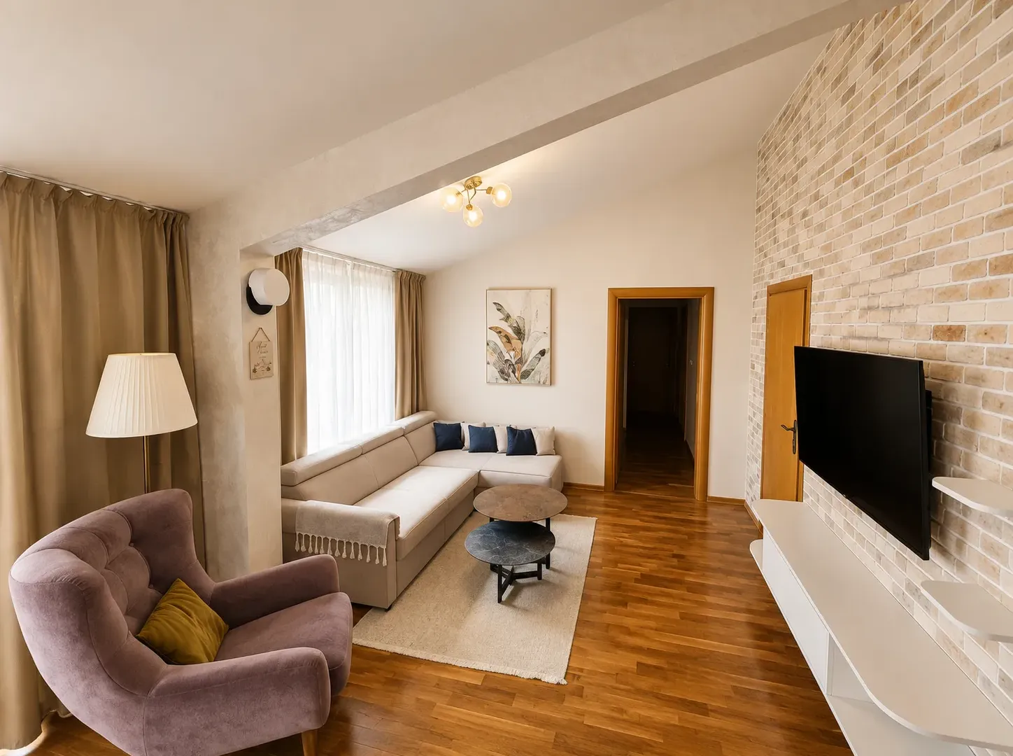 Rent, three bedroom apartment, 91m², Zagorič, Podgorica