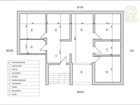 Rent, office space, 110m², Savski Venac, Beograd - image 11