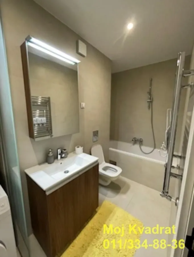 Rent, two bedroom apartment, 53m², Novi Beograd Blok 65, Novi Beograd Sve Podlokacije