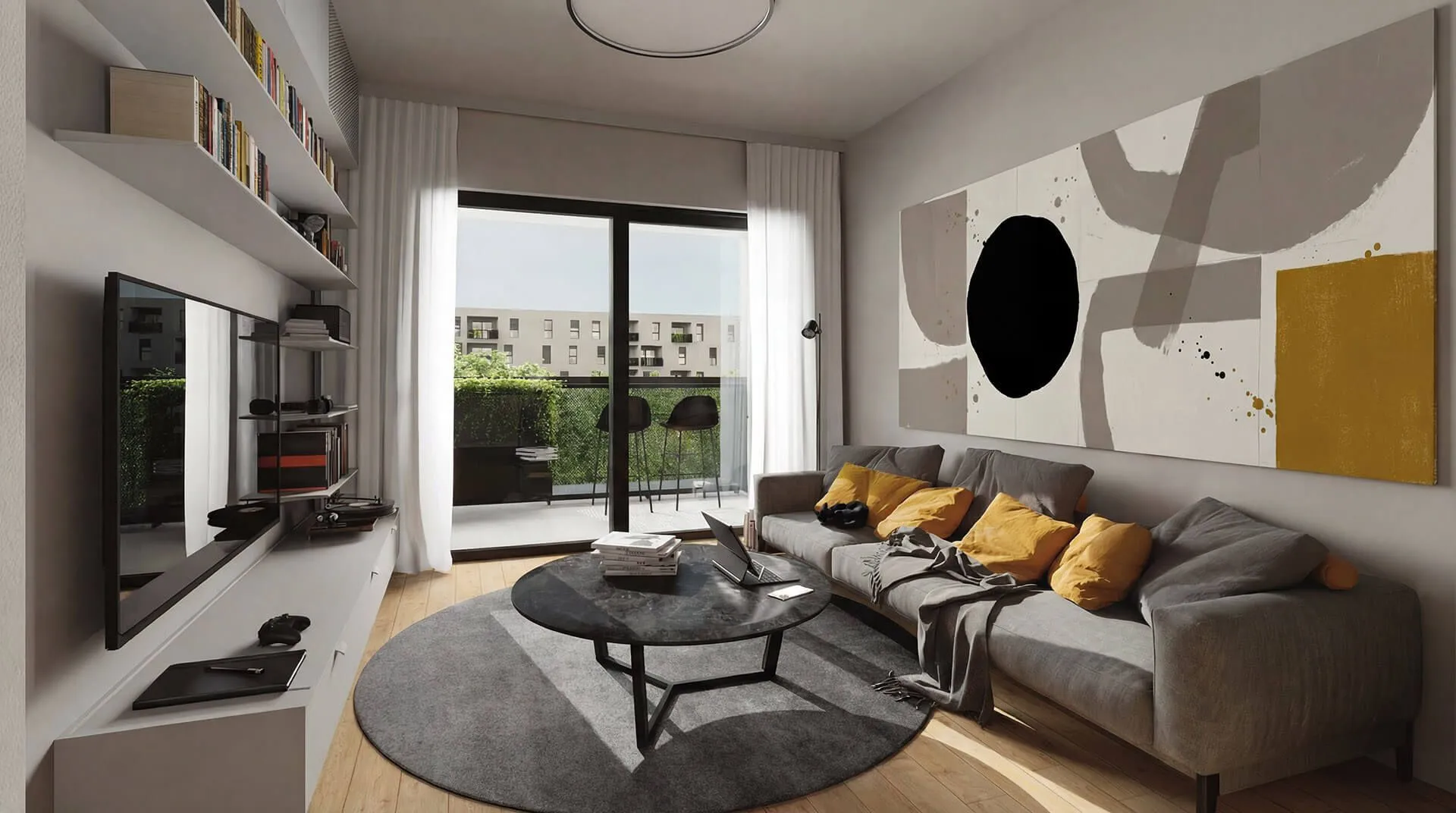 Sale, two bedroom apartment, 81m², City Kvart, Podgorica