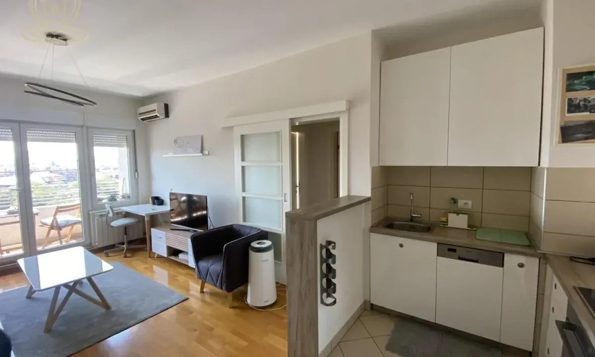 Izdavanje, dvosoban stan, 45m², Čubura, Beograd