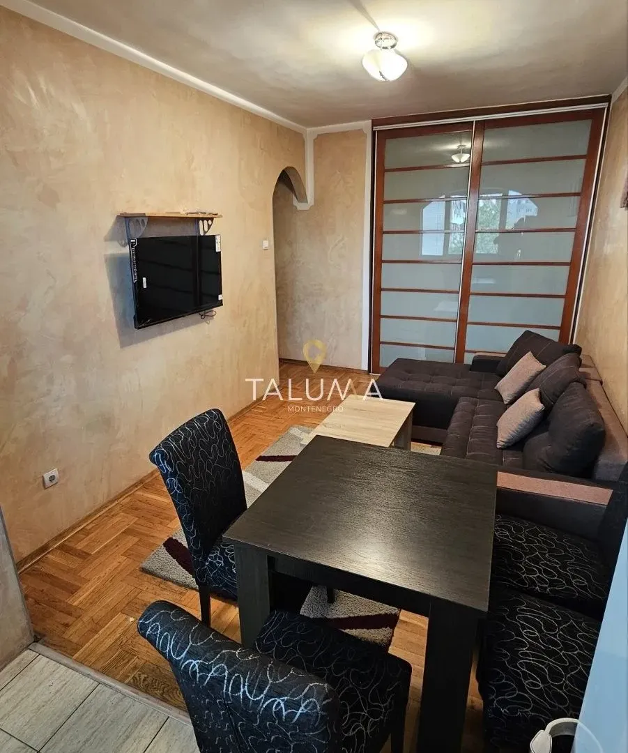 Izdavanje, jednosoban stan, 34m², Preko Morače, Podgorica
