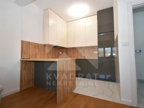 Modern kitchen with wooden elements and built-in cabinets. - image 4