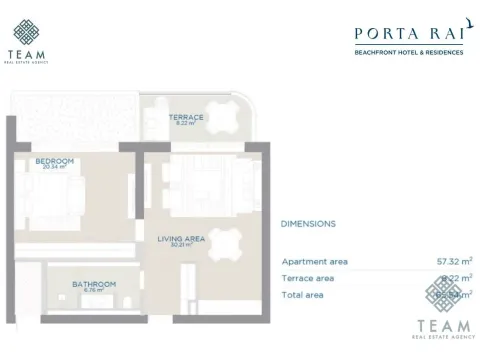 Prodaja, jednosoban stan, 66m², Velika Plaža, Ulcinj - image 2