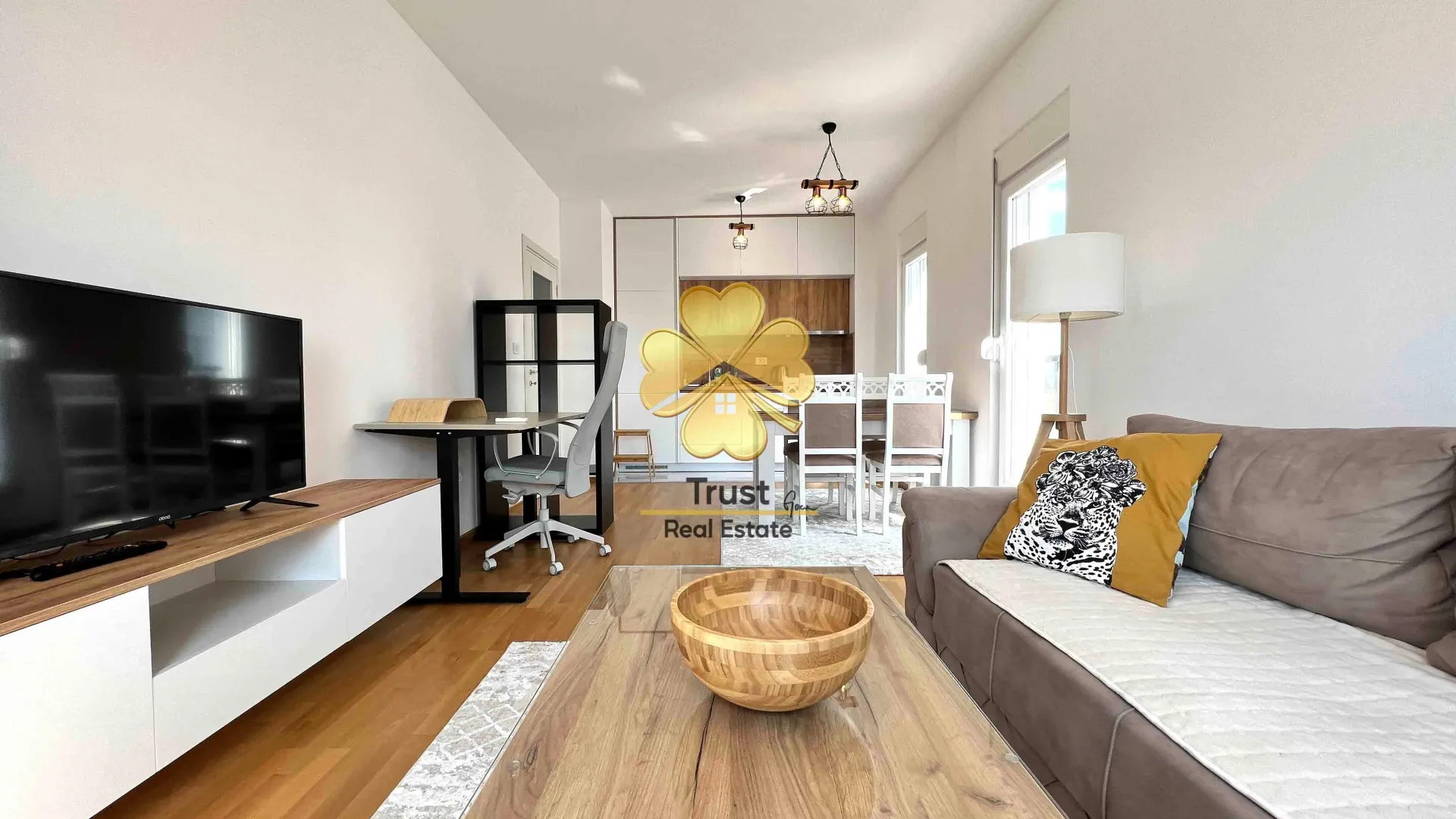 Rent, one bedroom apartment, 48m², Stari Aerodrom, Podgorica