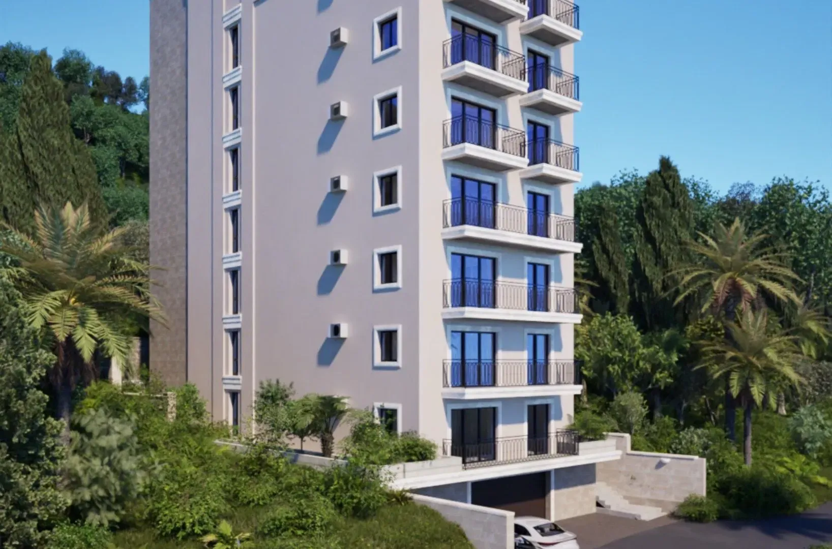 Sale, two bedroom apartment, 78m², Bečići, Budva