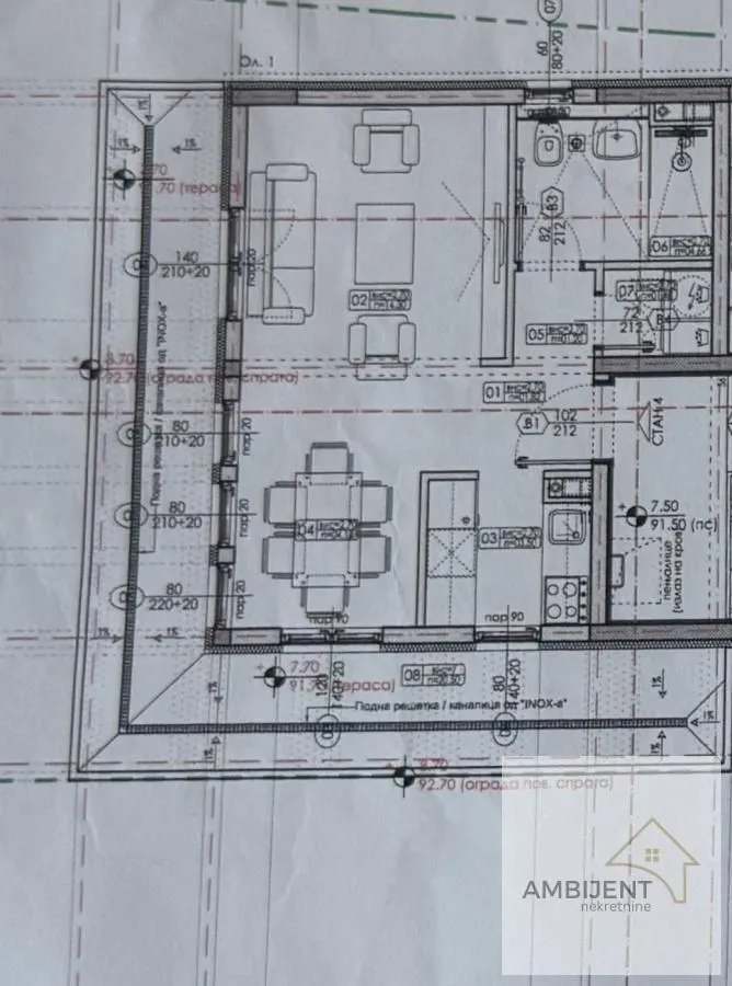 Prodaja, dvosoban stan, 51m², Surčin, Beograd