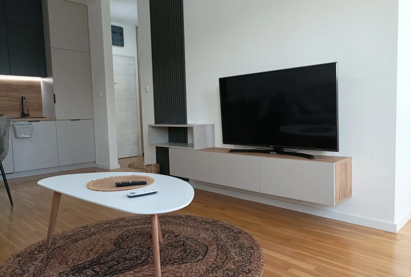 Rent, one bedroom apartment, 43m², Zabjelo, Podgorica