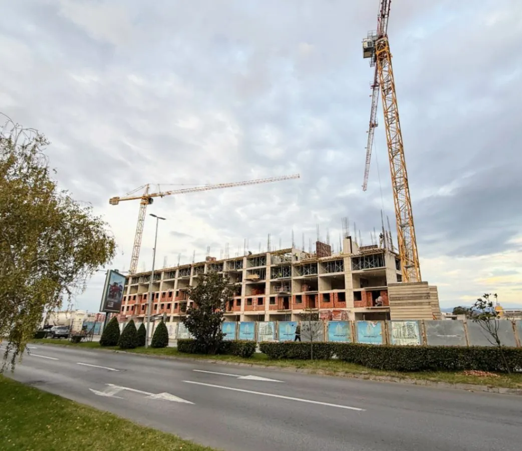 Prodaja, jednosoban stan, 41m², Stari Aerodrom, Podgorica