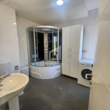 Kupatilo sa tuš kabinom, umivaonikom i veš mašinom. - image 6