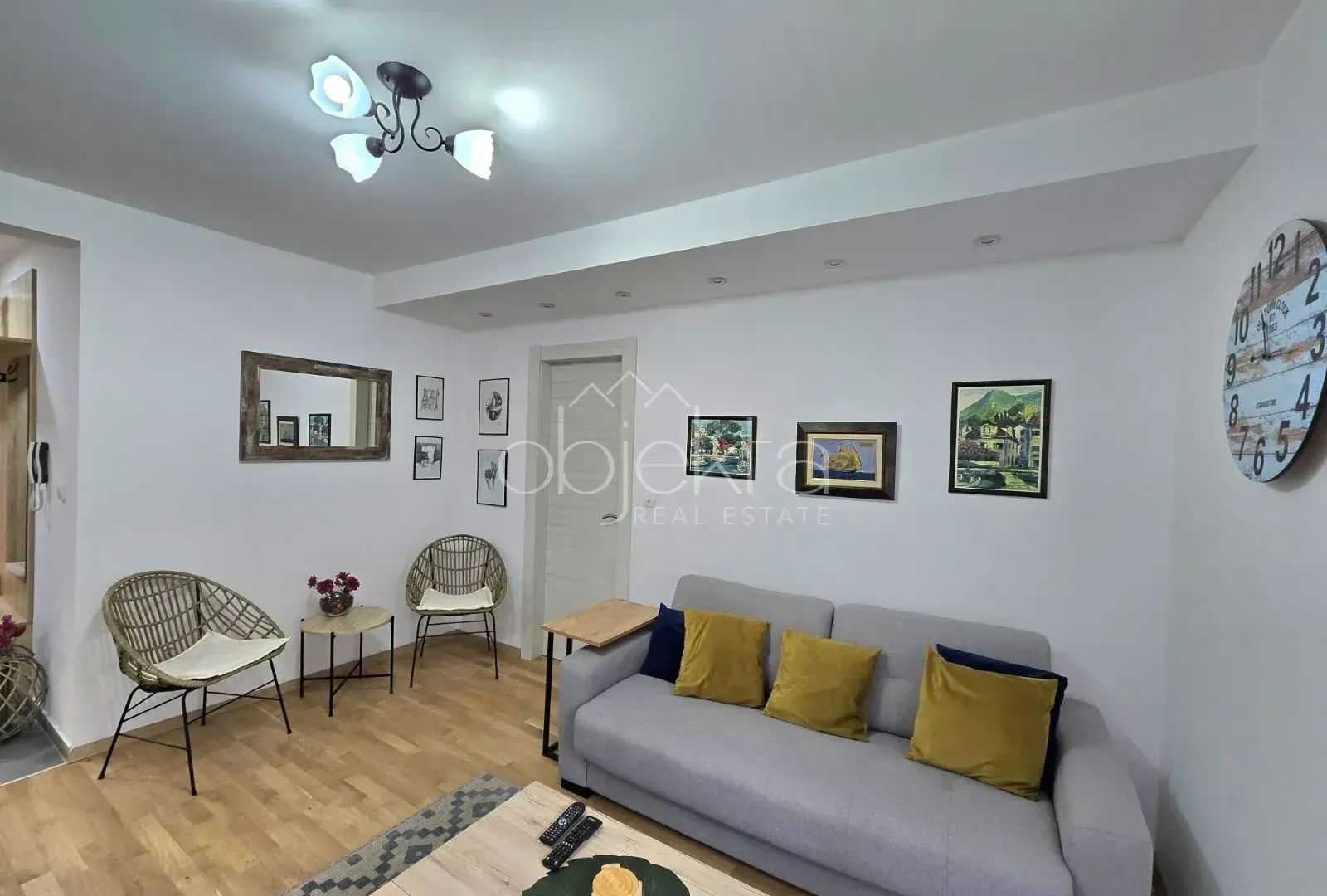 Rent, apartment, 46m², Tivat, Crna Gora