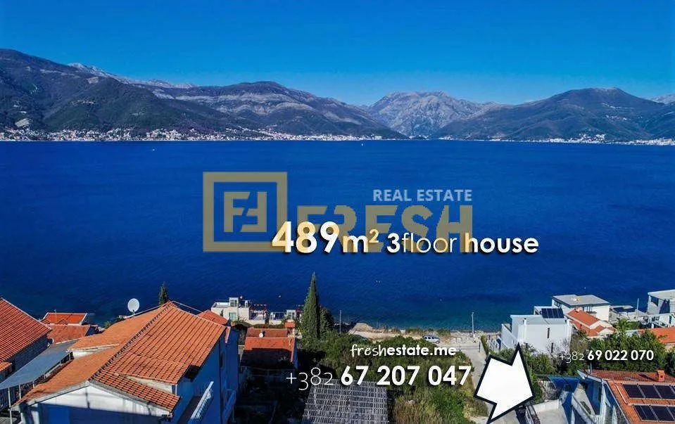 Prodaja, kuća, 489m², Tivat, Crna Gora