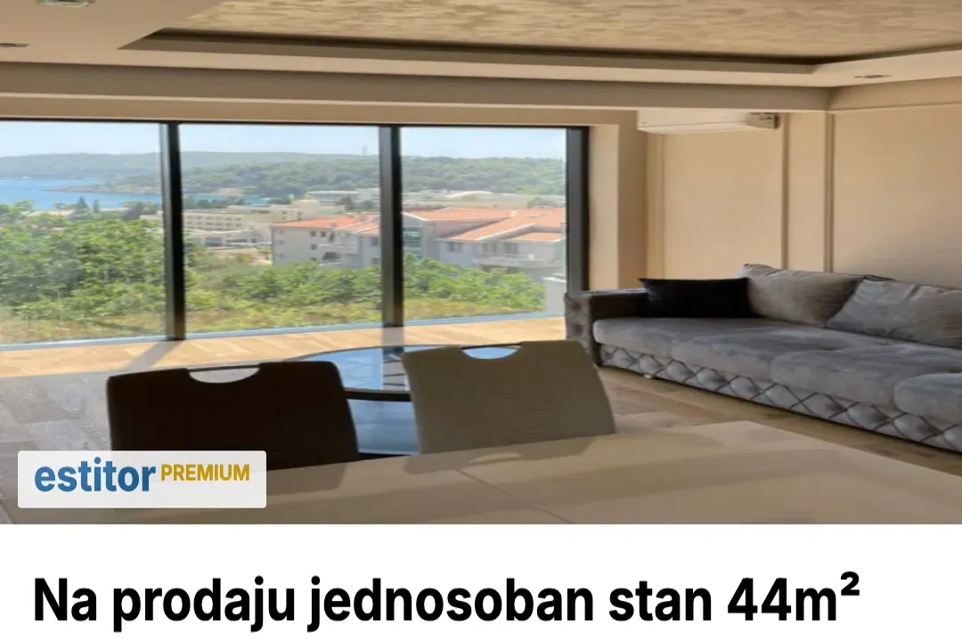 Prodaja, jednosoban stan, 44m², Bečići, Budva
