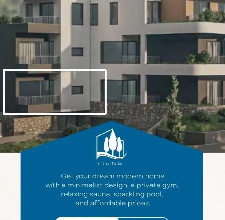 Prodaja, dvosoban stan, 51m², Dobrota, Kotor