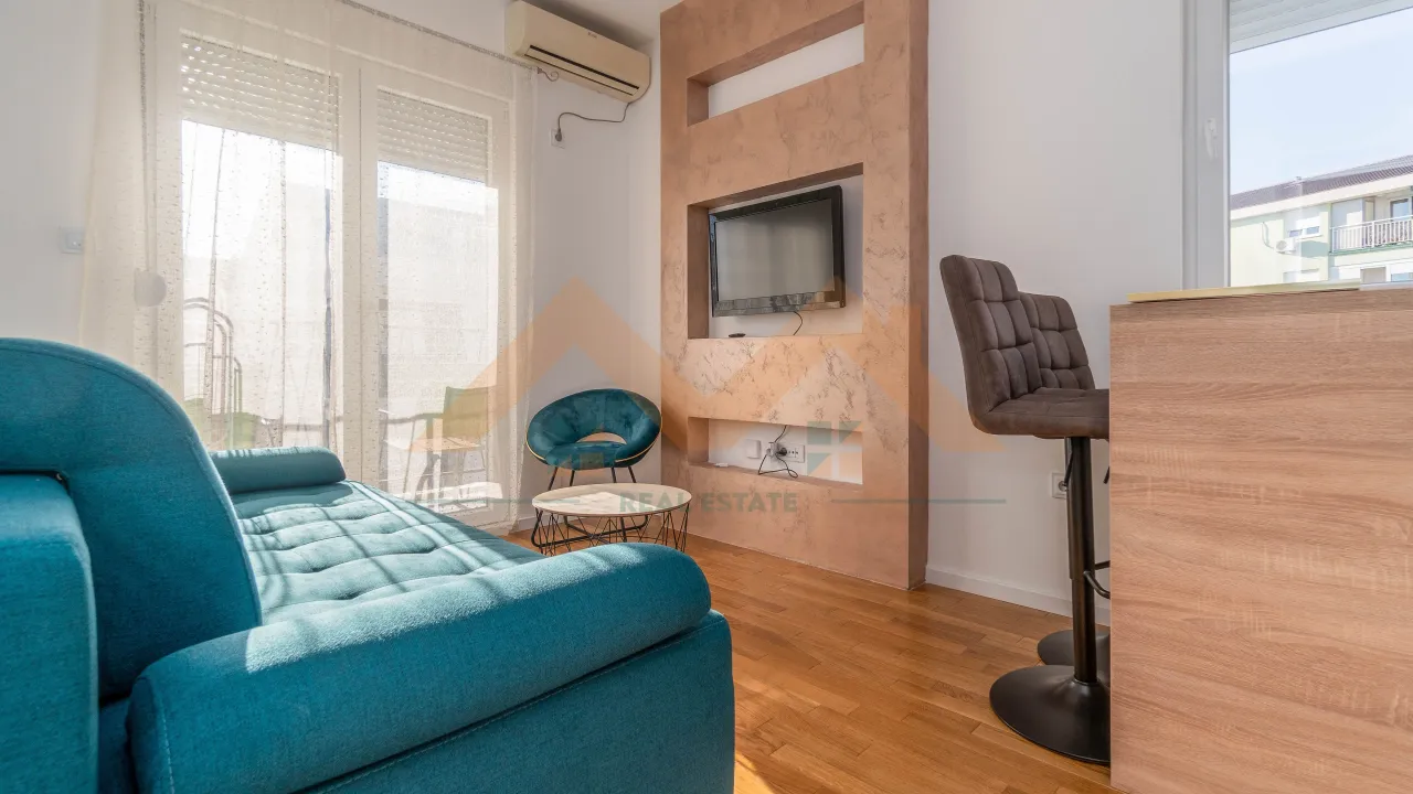 Izdavanje, jednosoban stan, 32m², Zabjelo, Podgorica