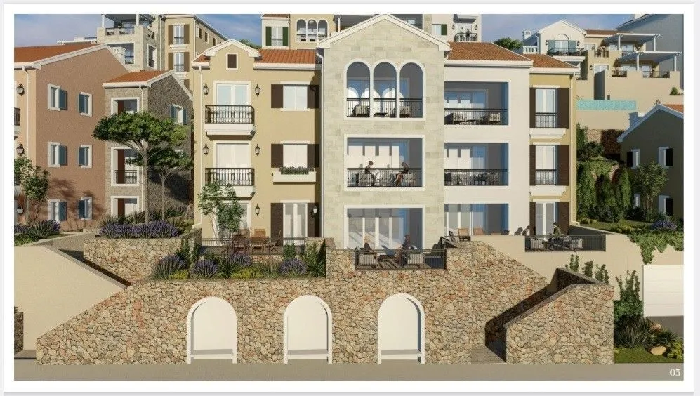 Prodaja, dvosoban stan, 105m², Luštica, Tivat