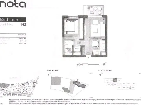 Sale, two bedroom apartment, 74m², Savski Venac, Beograd - image 12