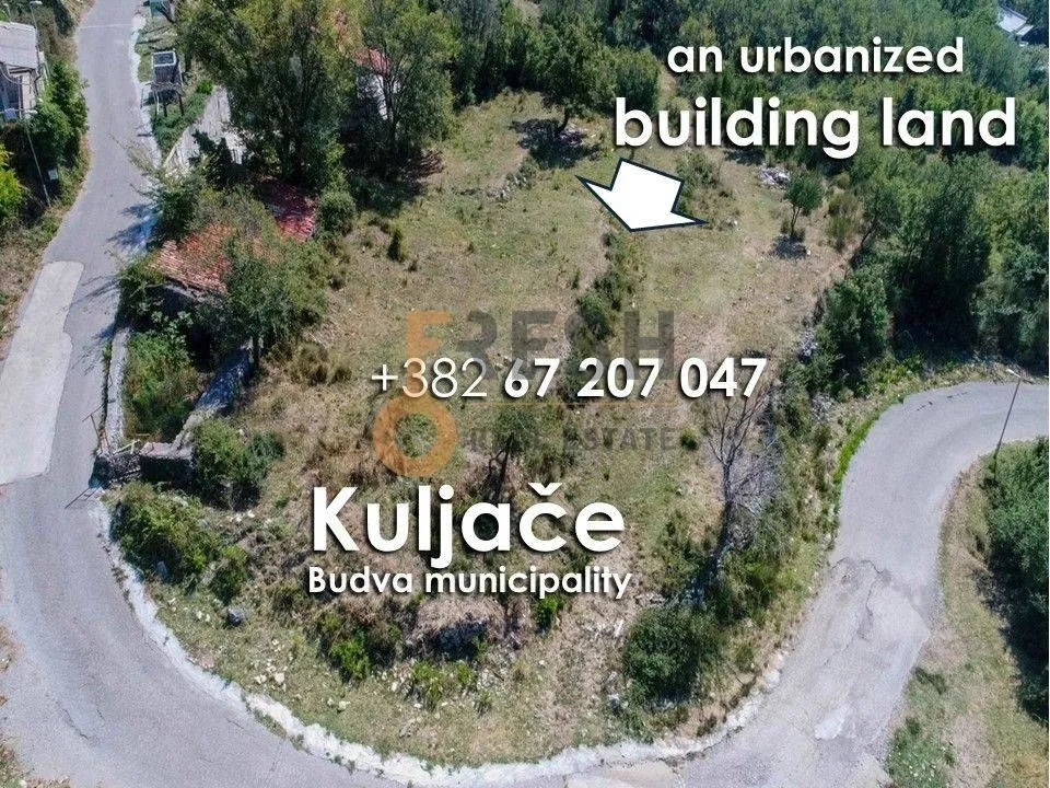 Prodaja, plac, 1682m², Budva, Crna Gora