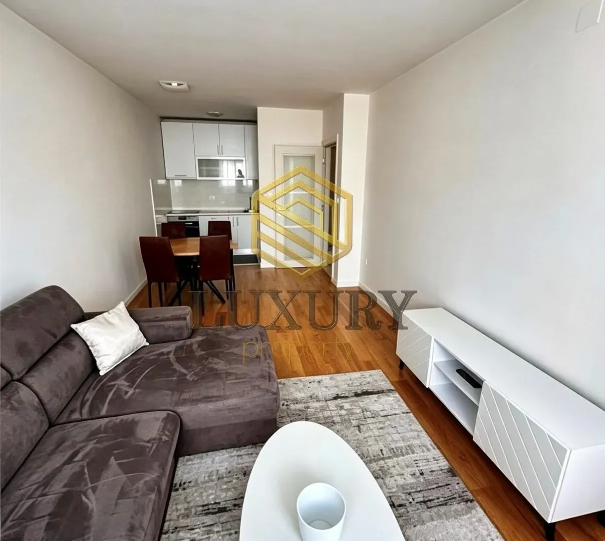 Rent, one bedroom apartment, 49m², Central Point, Podgorica