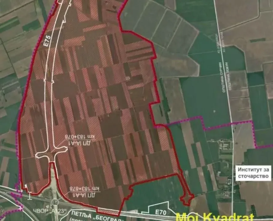 Sale, land lot, 54151m², Dobanovci, Surčin