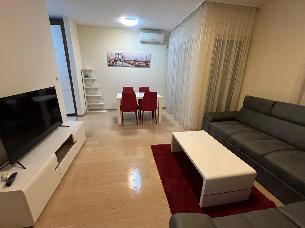 Rent, one bedroom apartment, 54m², City Kvart, Podgorica