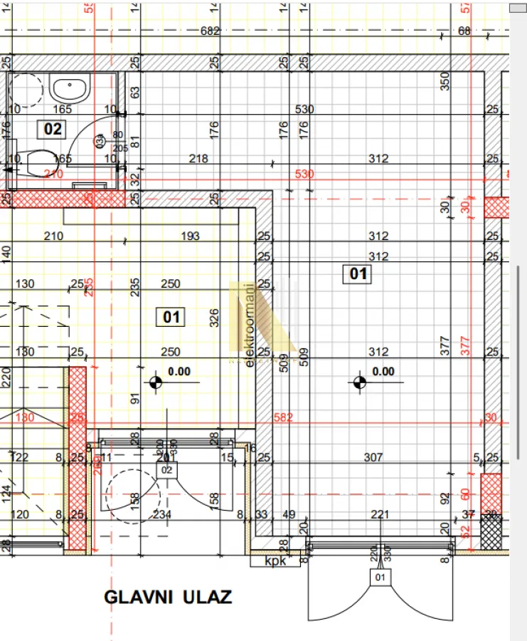 Rent, office space, 27m², Avijatičarsko naselje, Novi Sad Sve Podlokacije