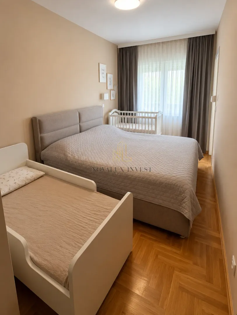 Prodaja, jednosoban stan, 47m², Krivi Most, Podgorica