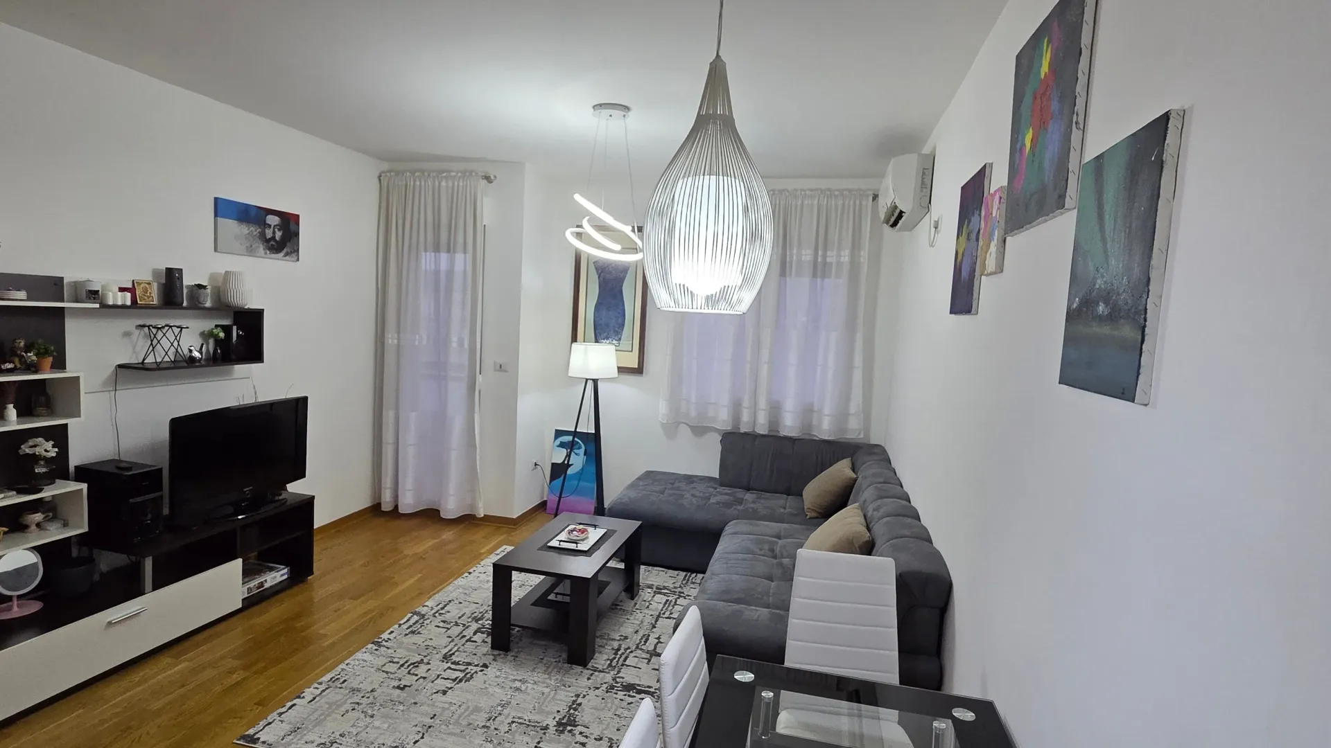 Rent, one bedroom apartment, 43m², City Kvart, Podgorica