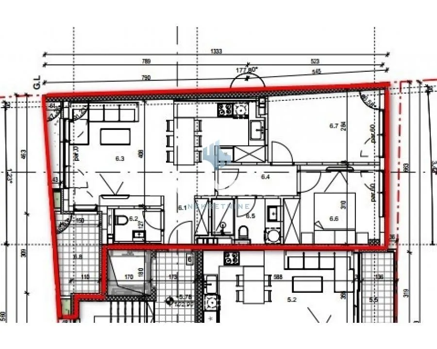 Prodaja, trosoban stan, 68m², Banovo Brdo, Beograd