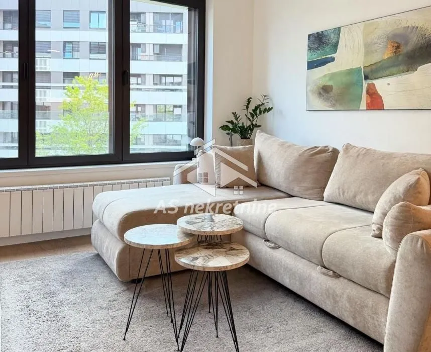 Rent, two bedroom apartment, 45m², Novi Beograd Blok 64, Novi Beograd Sve Podlokacije