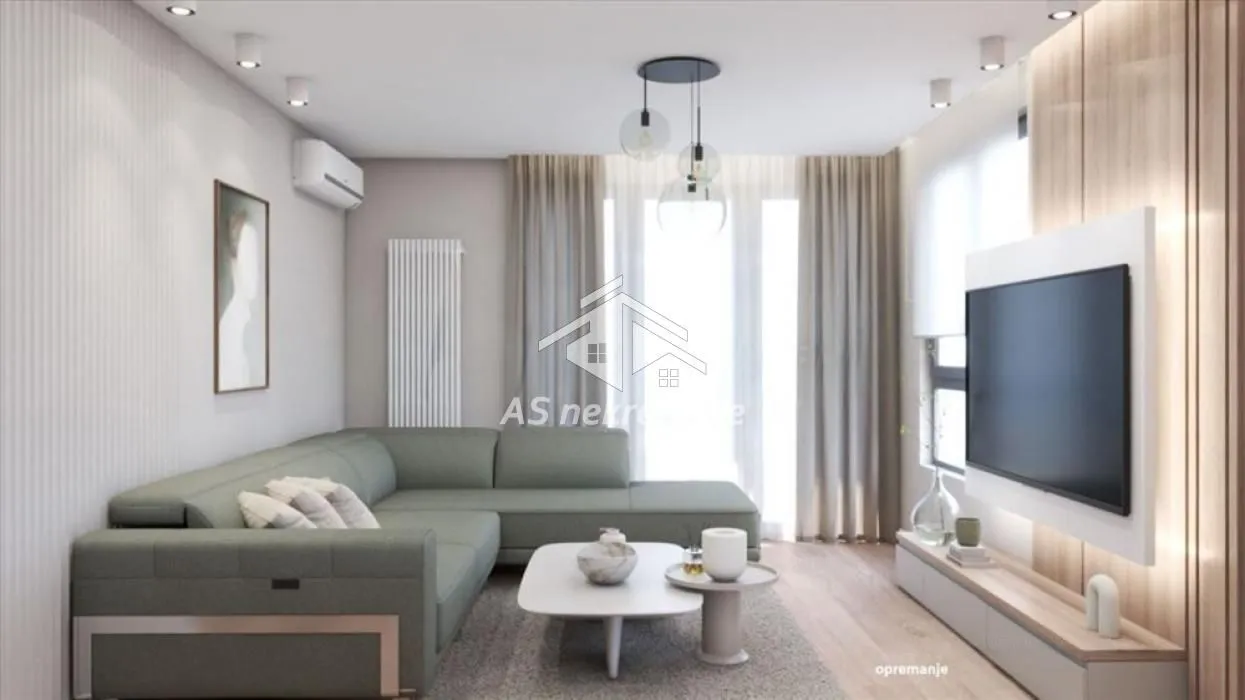 Rent, three bedroom apartment, 78m², Savski Venac, Beograd
