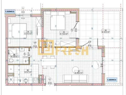 Prodaja, dvosoban stan, 83m², Ljubović, Podgorica - image 6