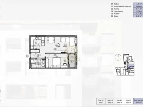 Prodaja, jednosoban stan, 50m², Palilula, Niš - image 4