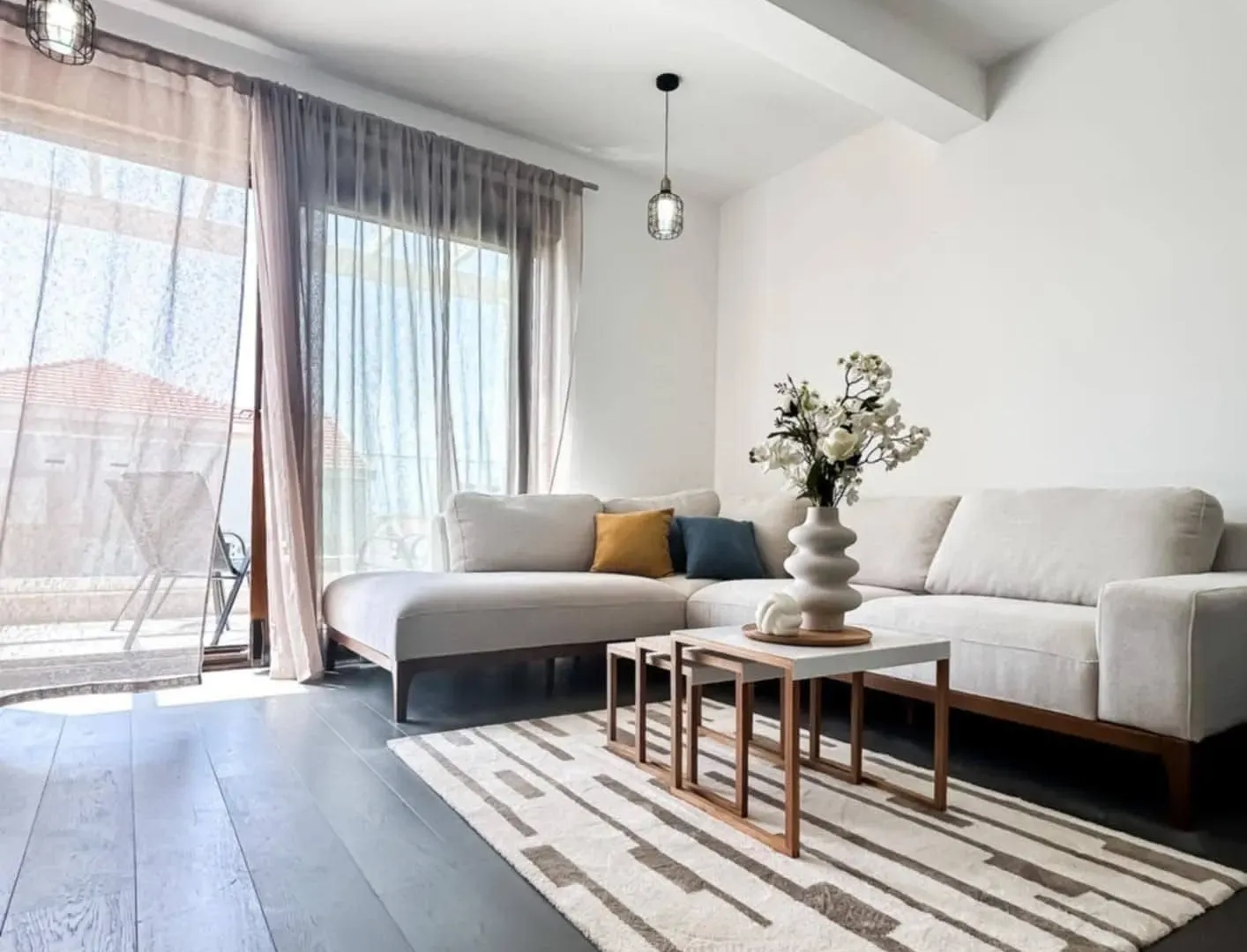 Rent, two bedroom apartment, 72m², Donja Lastva, Tivat