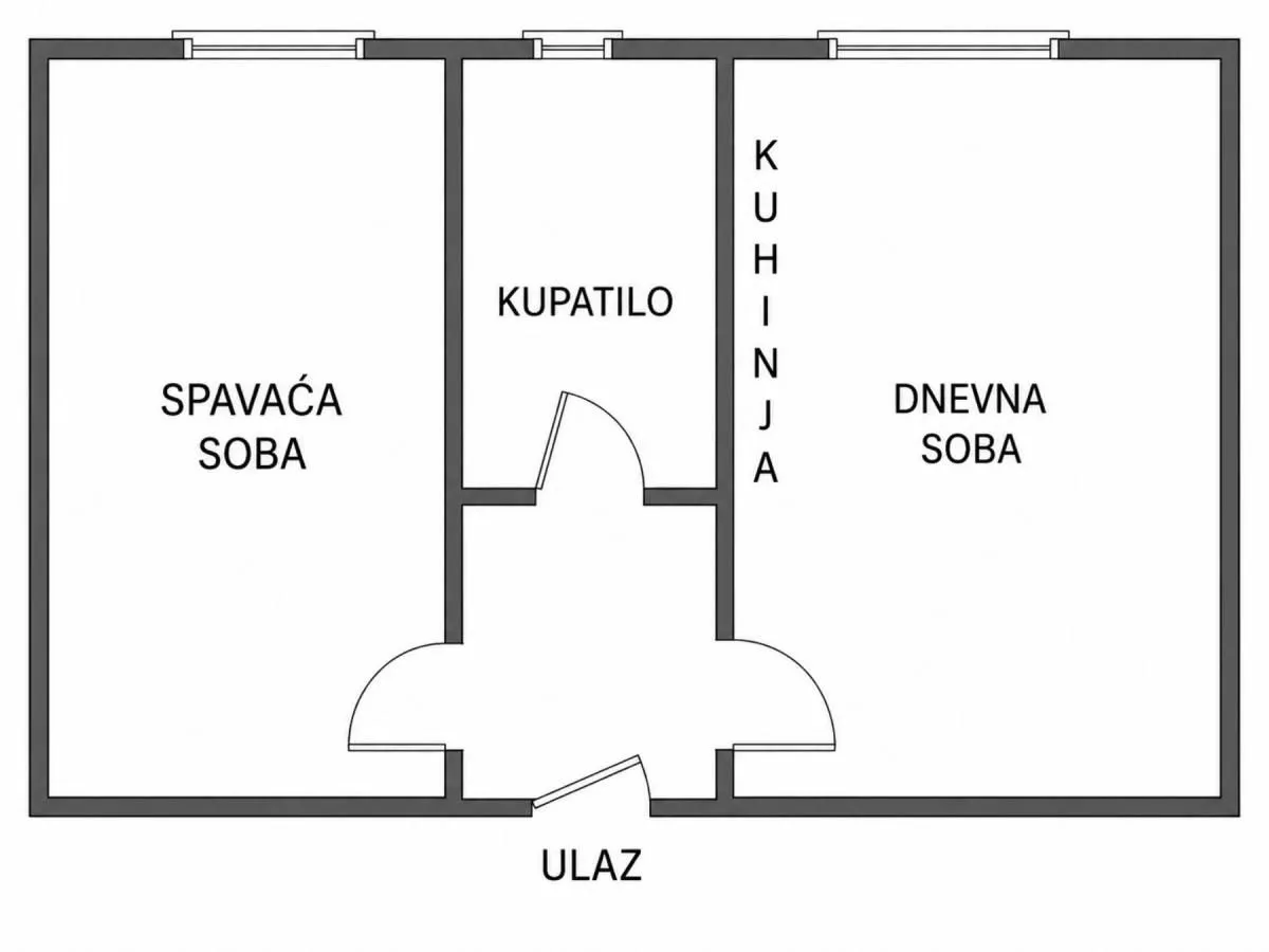 Prodaja, jednosoban stan, 37m², Banatić, Novi Sad Sve Podlokacije
