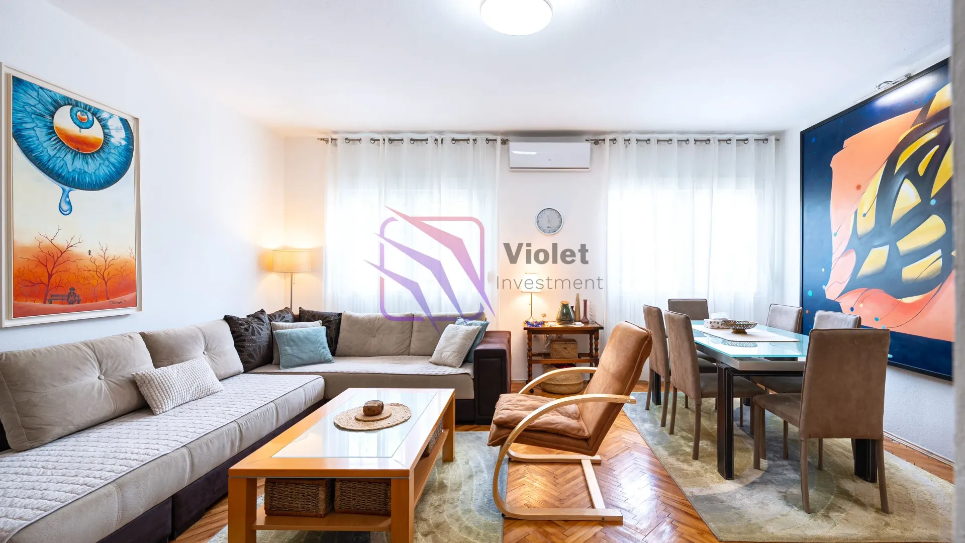 Izdavanje, trosoban stan, 100m², Dalmatinska ulica, Podgorica