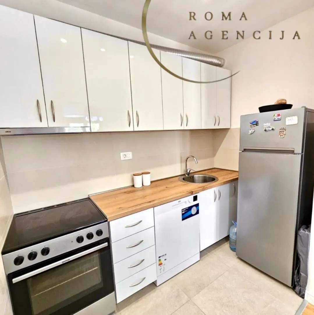 Rent, one bedroom apartment, 40m², Pobrežje, Podgorica