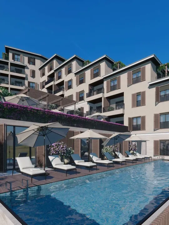 Sale, one bedroom apartment, 40m², Bečići, Budva
