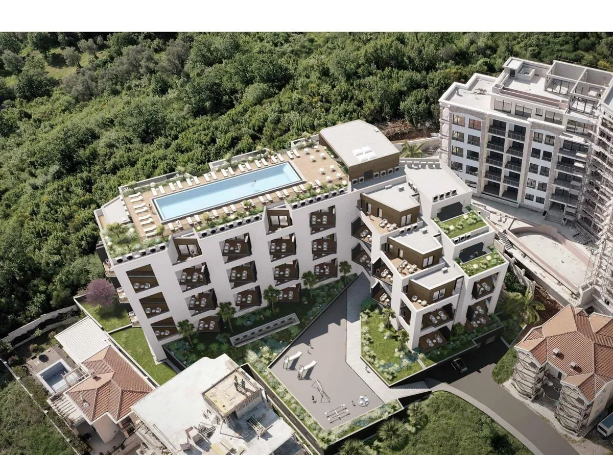 Sale, one bedroom apartment, 55m², Bečići, Budva