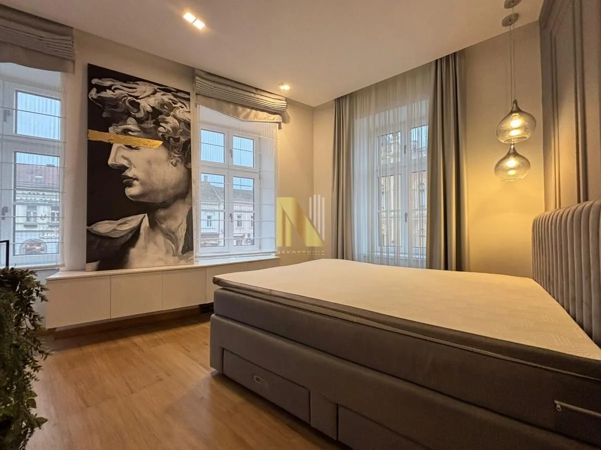 Izdavanje, dvosoban stan, 57m², Centar, Novi Sad