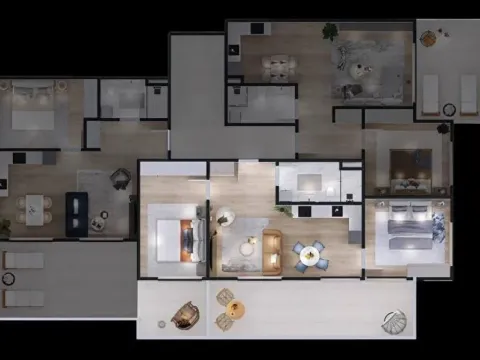 Prodaja, dvosoban stan, 66m², Tivat, Crna Gora - image 3