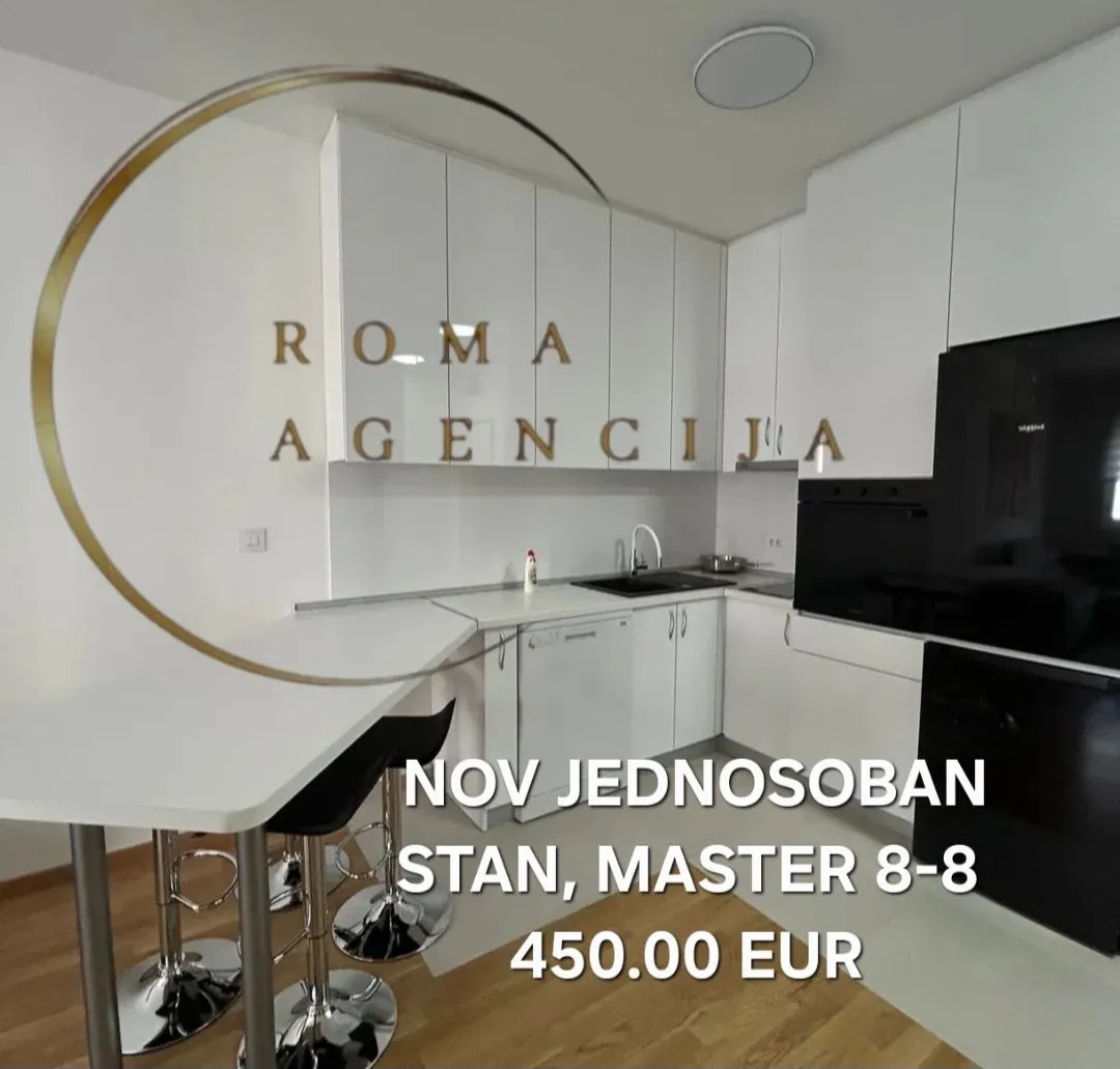 Rent, one bedroom apartment, 48m², Stari Aerodrom, Podgorica